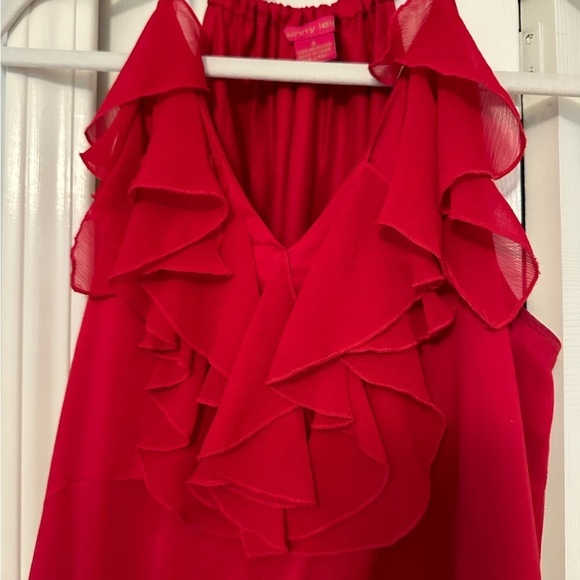 SUNNY Leigh Small Red Blouse - Picture 7 of 11